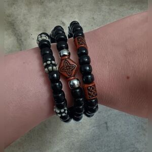 🌟3/$15 Handmade Brown and Black Western Bracelets